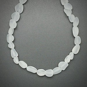 Hegyikristály matt pebble 6-10mm  ékszerkészítő alapanyag (füzér), Kellékek & szerszámok, Ásvány alapanyag, Ásványfüzér, , MESKA