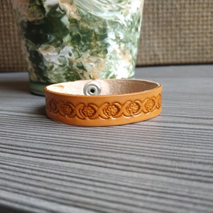 Kis virágos sormintás karpánt, Ékszer, Karkötő, , MESKA