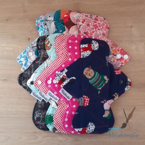 10db 26cm eü mosható betét meglepetés mintával, Szépségápolás, Intim higiénia, Intimbetét, , MESKA