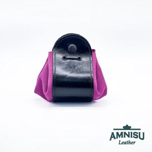 Fekete - pink bőr 2in1 szütyő és kockatálca M8031-4013 - játék & sport - szerepjáték - Meska.hu