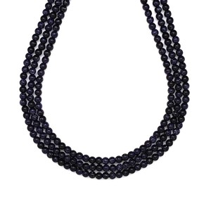 Goldstone kék golyó 4mm, Kellékek & szerszámok, Ásvány alapanyag, Ásványfüzér, , MESKA