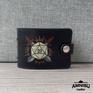 D20 mintás igazolványtartó - warrior, Táska & Tok, Pénztárca & Más tok, Kártyatartó & Irattartó, , MESKA