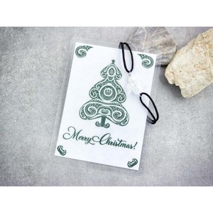 Merry Christmas hegyikristály angyal karkötő, Ékszer, Karkötő, Karkötő medállal, , MESKA