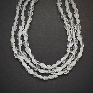 Hegyikristály pebble 6-10mm  ékszerkészítő alapanyag (füzér), Kellékek & szerszámok, Ásvány alapanyag, Ásványfüzér, , MESKA