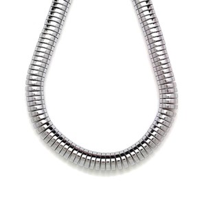 Hematit korong szinezett ezüst 8x2mm, Kellékek & szerszámok, Ásvány alapanyag, Ásványfüzér, , MESKA