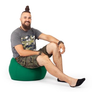 Zöld Babzsák Puff, , , MESKA