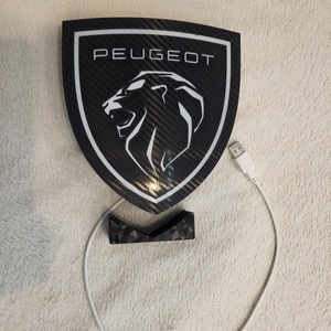 Peugeot dekor lmpa - otthon & életmód - dekoráció - dísztárgy - Meska.hu
