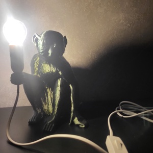 Monkey Lamp asztali dekor lmpa - otthon & életmód - lámpa - asztali lámpa - Meska.hu