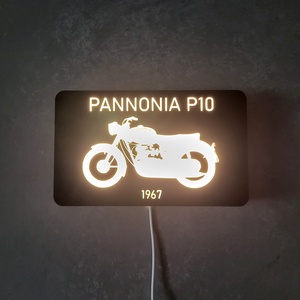 Pannonia P10 dekor vilgíts - otthon & életmód - dekoráció - dísztárgy - Meska.hu