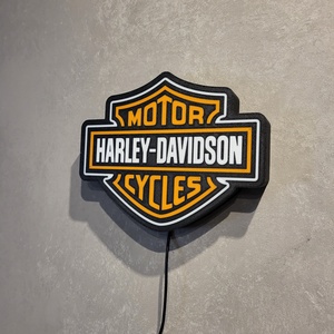 Harley-Davidson vilgító dekorció - otthon & életmód - dekoráció - dísztárgy - Meska.hu