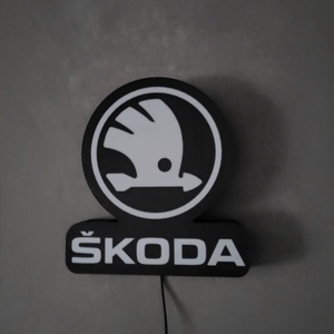Skoda vilgító dekorció - otthon & életmód - dekoráció - dísztárgy - Meska.hu