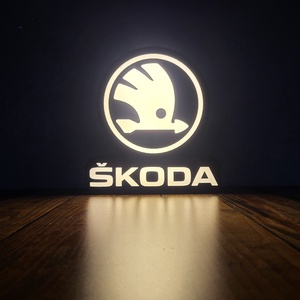 Skoda vilgító dekorció - otthon & életmód - dekoráció - dísztárgy - Meska.hu