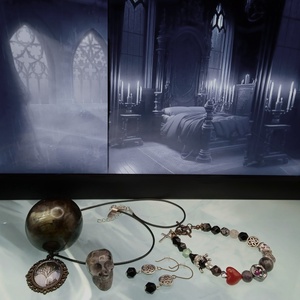 Éjjel  Gothic ékszerszett - ékszer - ékszerszett - Meska.hu