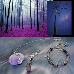 A nyár utolsó rózsája ('Violet garden') (Avalon) ékszerszett - Meska.hu