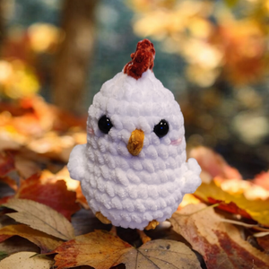 Chicken amigurumi figura  - Meska.hu