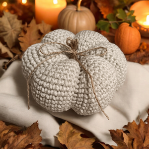 Maxi horgolt tök dekoráció  - otthon & életmód - dekoráció - halloween - halloweeni dekoráció - Meska.hu