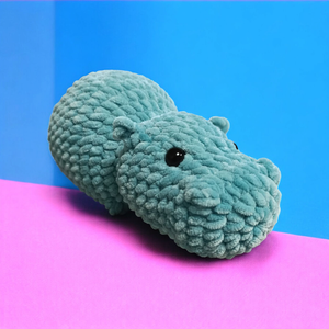 Hippo horgolt víziló , Játék & Sport, Plüssállat & Játékfigura, Más figura, Horgolás, MESKA