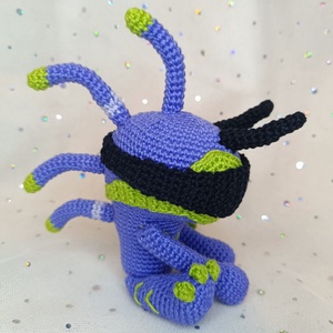 Illidari murloc - játék & sport - plüssállat & játékfigura - szörnyike - Meska.hu