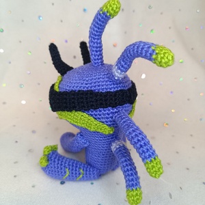 Illidari murloc - játék & sport - plüssállat & játékfigura - szörnyike - Meska.hu