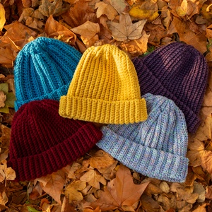 Horgolt sapkák (unisex) - ruha & divat - sál, sapka, kendő - sapka - Meska.hu