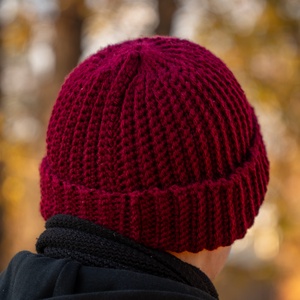 Horgolt sapkák (unisex) - ruha & divat - sál, sapka, kendő - sapka - Meska.hu