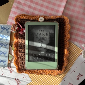 horgolt tok ebookolvasóra - Kindle tok - táska & tok - ebook & tablet tok - Meska.hu