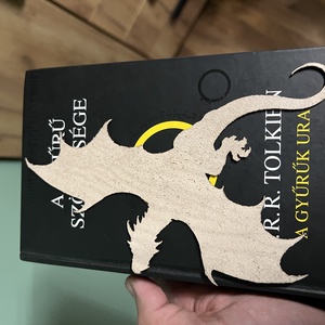 Bőr sárkány könyvjelző - könyv & zene - könyvjelző - Meska.hu