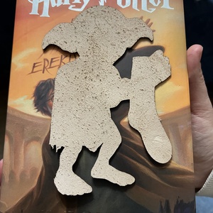 Bőr házimanó könyvjelző - könyv & zene - könyvjelző - Meska.hu