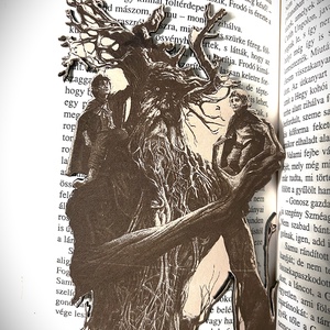 Bőr Szilszakáll (A gyűrűk ura) könyvjelző - Meska.hu