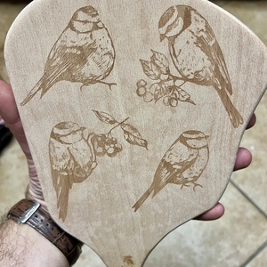 Cinegés vágódeszka gravírozással - otthon & életmód - konyhafelszerelés, tálalás - sütés, főzés - vágódeszka - Meska.hu