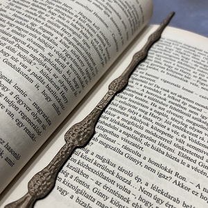 Bőr bodzapálca könyvjelző - Meska.hu