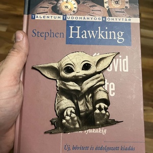 Bőr Baby Yoda (Grogu) könyvjelző - könyv & zene - könyvjelző - Meska.hu