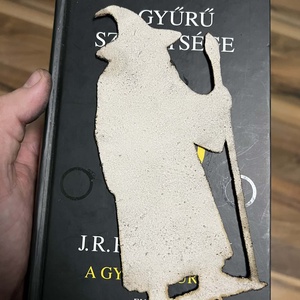 Bőr Gandalf könyvjelző - könyv & zene - könyvjelző - Meska.hu
