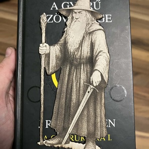 Bőr Gandalf könyvjelző - könyv & zene - könyvjelző - Meska.hu