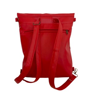 SuziartBag Piros házikós 3in1 táska - táska & tok - kézitáska & válltáska - válltáska - Meska.hu