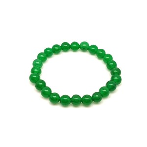 Zöld jáde gyerek ásvány karkötő 6mm, Ékszer, Karkötő, Ásványkarkötő, , MESKA