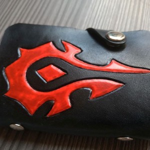 Horda szimbólumos igazolványtartó - táska & tok - pénztárca & más tok - kártyatartó & irattartó - Meska.hu