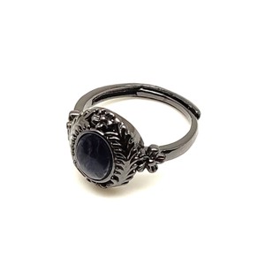 Pietersit gyűrű, barna ovál 14x10 mm, állítható � Nagy vihar - Meska.hu