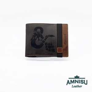 Sötét barna D&D kocka mintás gumis férfi bőr pénztárca SHG65-d-dkocmin - táska & tok - pénztárca & más tok - pénztárca - férfi pénztárca - Meska.hu