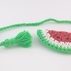 Görögdinnye - horgolt könyvjelző -  - Meska.hu