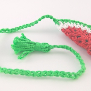 Görögdinnye - horgolt könyvjelző -  - Meska.hu