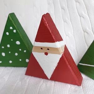 Karácsonyi fa dekoráció - zöld (3 darabos szett) - otthon & életmód - dekoráció - dísztárgy - Meska.hu