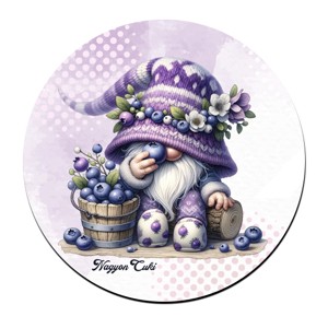 Cuki áfonyás manó mintás pohár alátét, , , MESKA