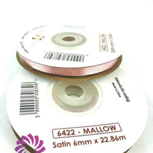 Szatén szalag 6mmx22,86m - mályva, Kellékek & szerszámok, Rövidáru, Szatén szalag, Szalag, pánt, , MESKA