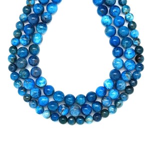 Apatit golyó 6mm  ékszerkészítő alapanyag (füzér), Kellékek & szerszámok, Ásvány alapanyag, Ásványfüzér, , MESKA