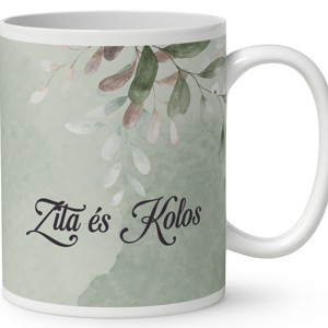 Névvel kérhető - Már nagyon vártalak! mintás bögre - otthon & életmód - konyhafelszerelés, tálalás - tálalás - bögre & csésze - Meska.hu