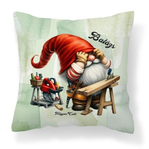 Névvel kérhető - Asztalos Ezermester manó mintás párna, Otthon & Életmód, Lakástextil, Párna & Párnahuzat, Díszpárna (belsővel együtt), , MESKA