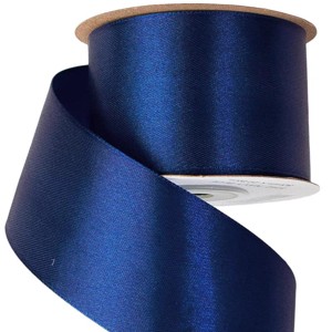 Szatén szalag 50mmx22,86m - tengerészkék, Kellékek & szerszámok, Rövidáru, Szatén szalag, Szalag, pánt, , MESKA