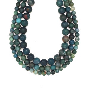 Achát moha matt golyó 10-11mm� ékszerkészítő alapanyag (füzér), Kellékek & szerszámok, Ásvány alapanyag, Ásványfüzér, , MESKA