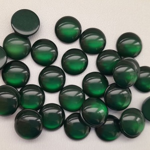 Akril lencse - 12mm - 10 db / csomag - sötétzöld, Kellékek & szerszámok, Ékszerkellék, Akril lencse, , MESKA